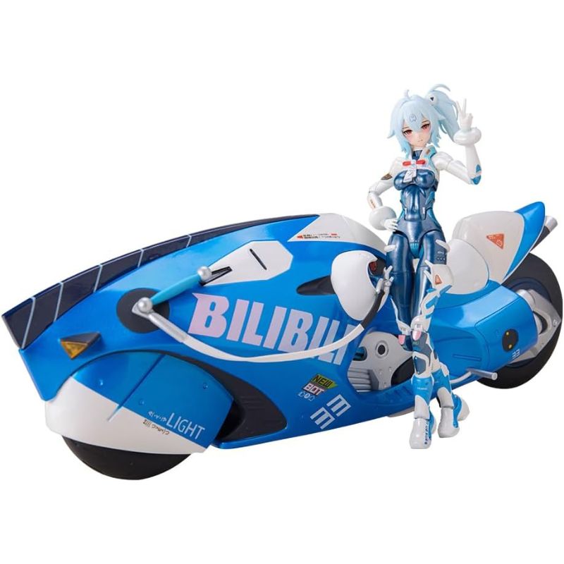 Bilibili BAINIANJI 33 Speed Slipstream Motor Bike set 1/12 Action Figure JAPAN