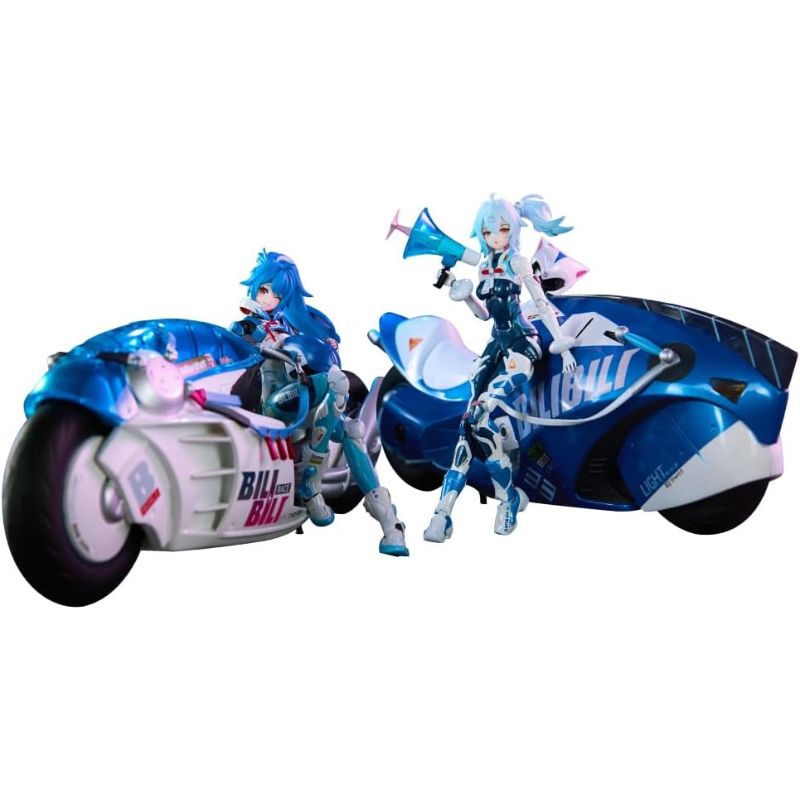 Bilibili BAINIANJI 2233 Speed Slipstream W Motor Bike set 1/12 Action Figure