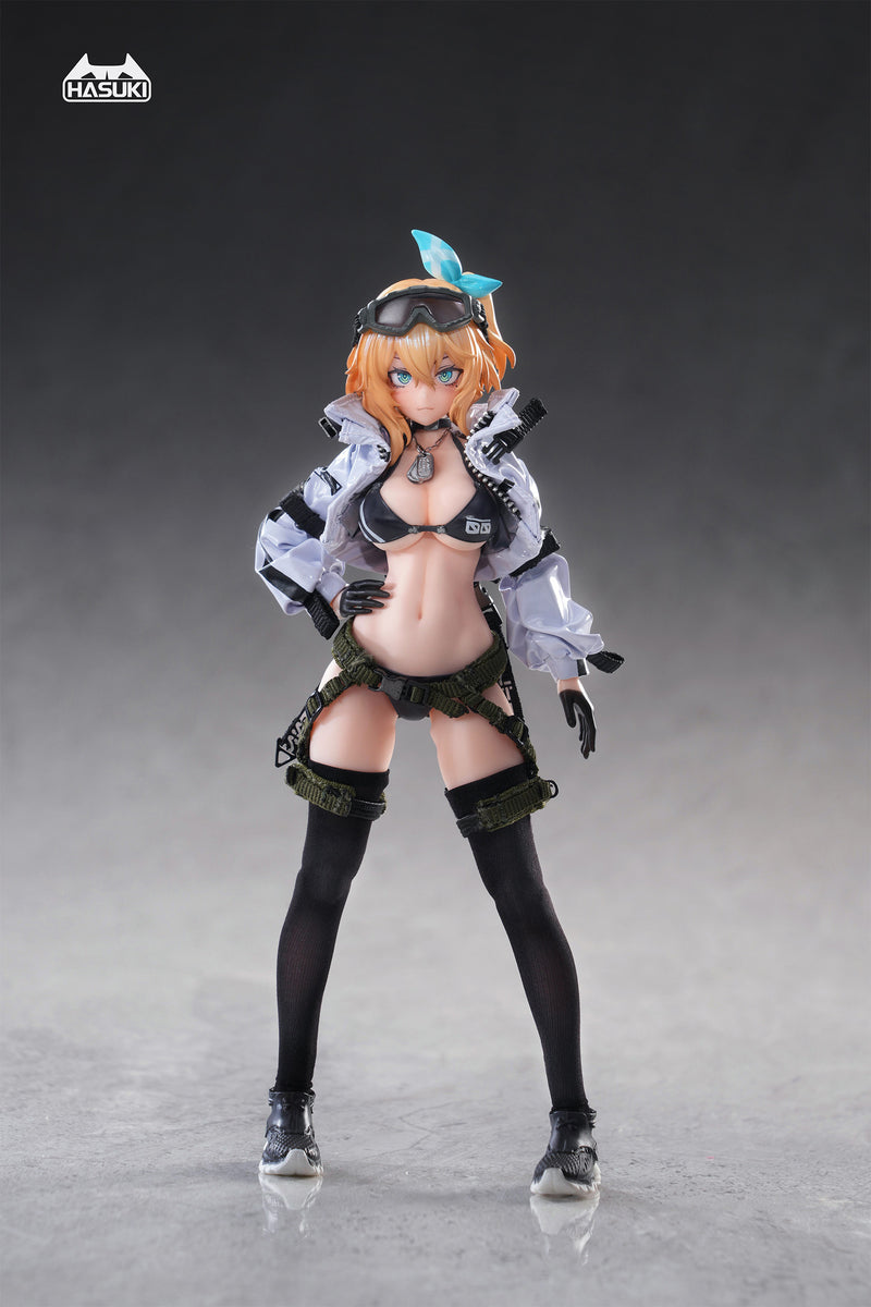 HASUKI pocket art Series PA012 Cardinal Blade Merina 1/12 Action Figure JAPAN