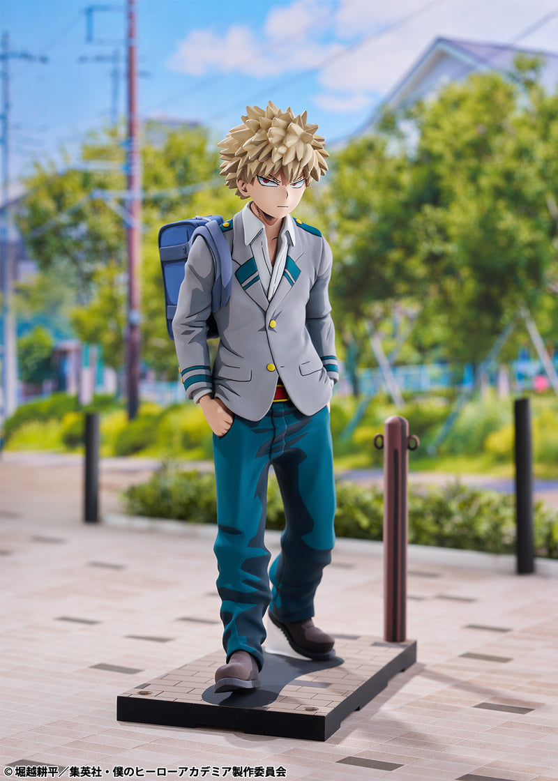 My Hero Academia Katsuki Bakugo U.A. High School Uniform Two Dimensioning Figure
