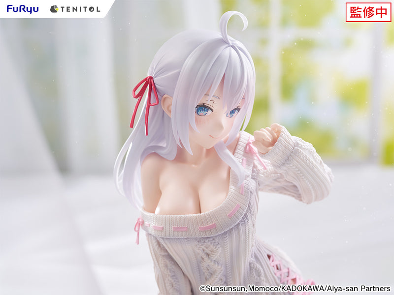 FuRyu TENITOL BIG Noodle Stopper Figure Alya Knitwear ver. JAPAN OFFICIAL