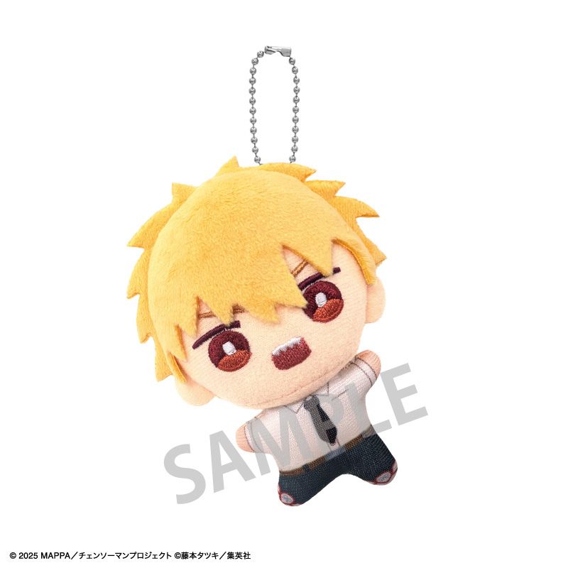 Kamio Japan Okkochinui Chainsaw Man Reze Ark Denji Plush Mascot JAPAN OFFICIAL