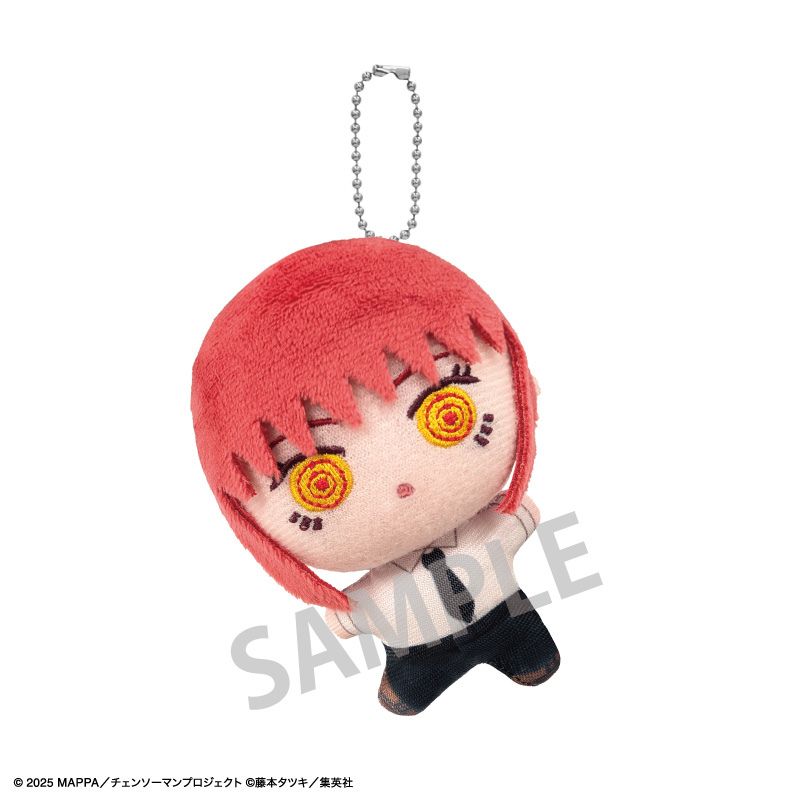 Kamio Japan Okkochinui Chainsaw Man Reze Ark Makima Plush Mascot JAPAN OFFICIAL