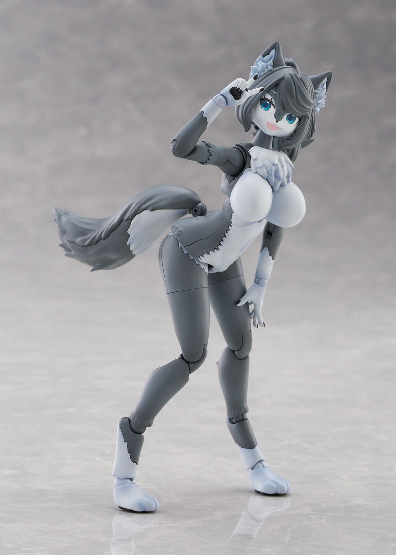 Aoshima Kemopla Gray Wolf KP-03R Model Kit JAPAN OFFICIAL