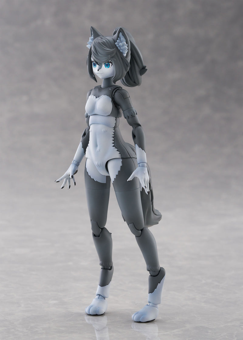 Aoshima Kemopla Gray Wolf KP-03R Model Kit JAPAN OFFICIAL