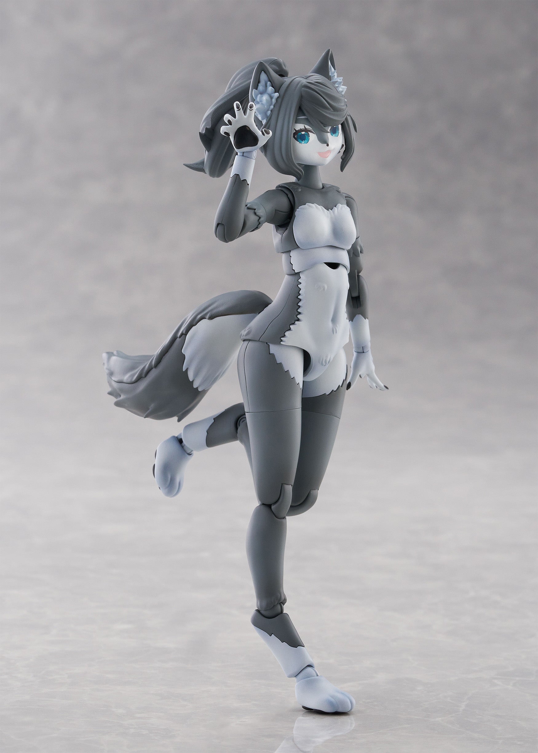 Aoshima Kemopla Gray Wolf KP-03R Model Kit JAPAN OFFICIAL