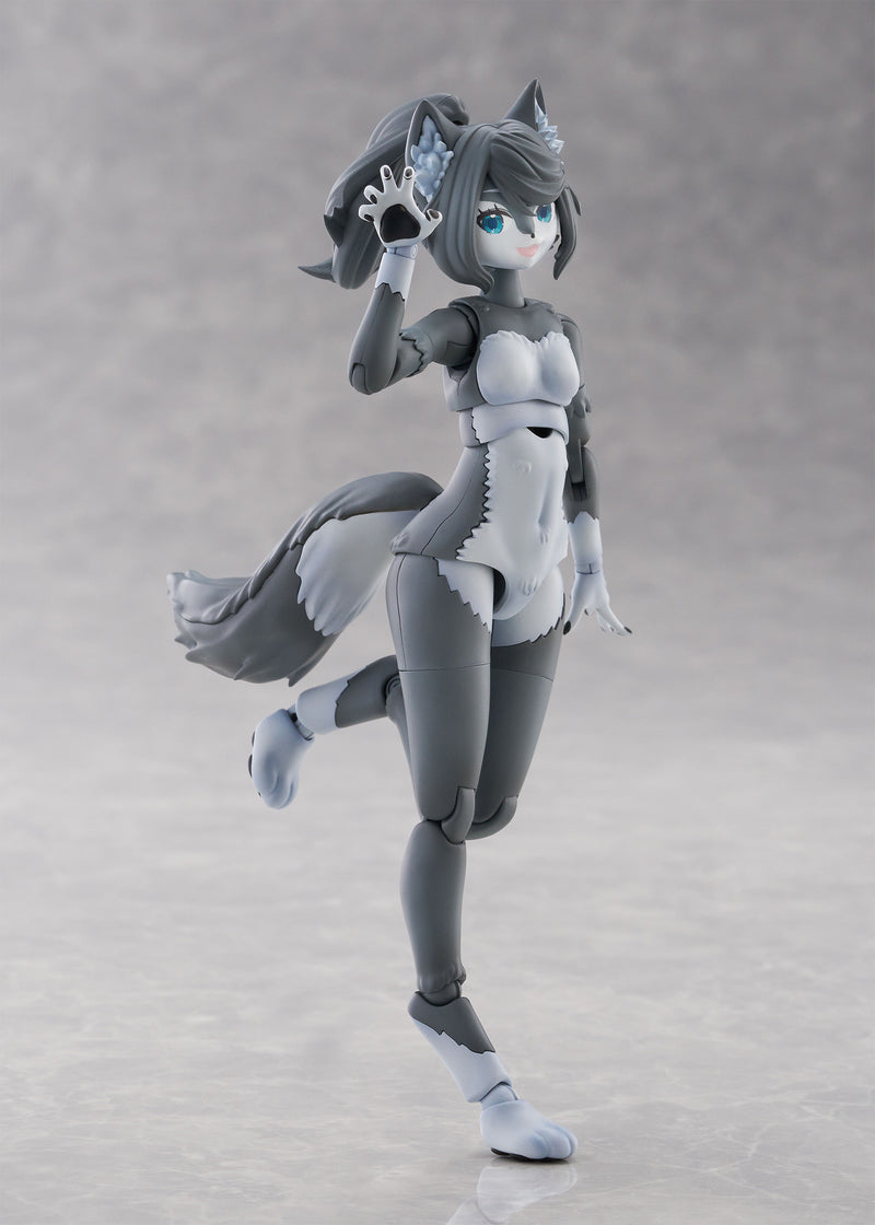 Aoshima Kemopla Gray Wolf KP-03R Model Kit JAPAN OFFICIAL