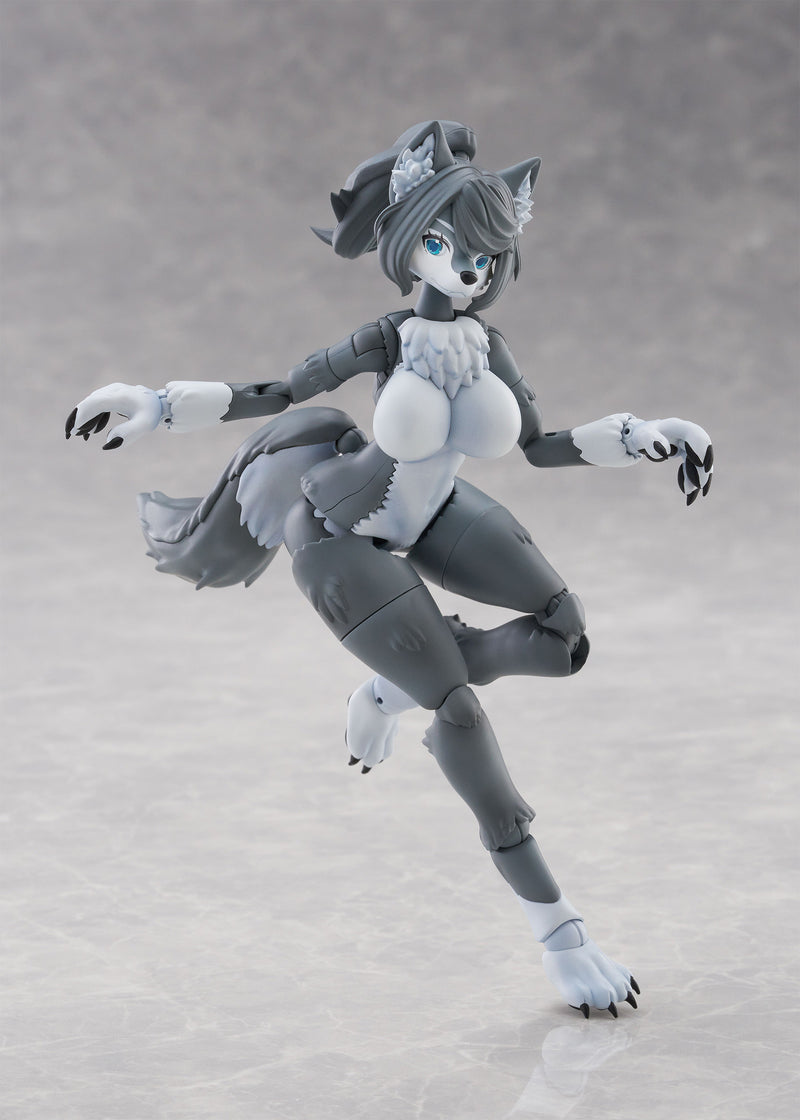 Aoshima Kemopla Gray Wolf KP-03R Model Kit JAPAN OFFICIAL