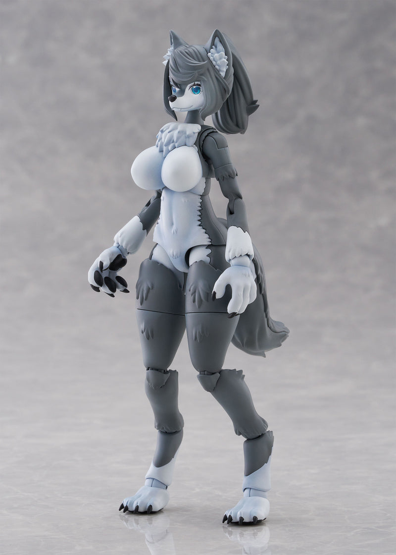 Aoshima Kemopla Gray Wolf KP-03R Model Kit JAPAN OFFICIAL