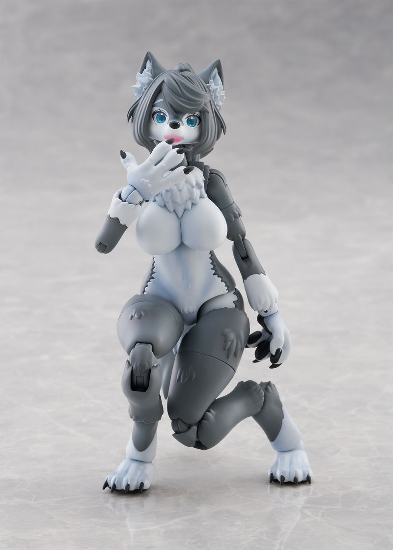 Aoshima Kemopla Gray Wolf KP-03R Model Kit JAPAN OFFICIAL