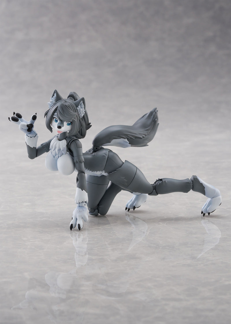 Aoshima Kemopla Gray Wolf KP-03R Model Kit JAPAN OFFICIAL