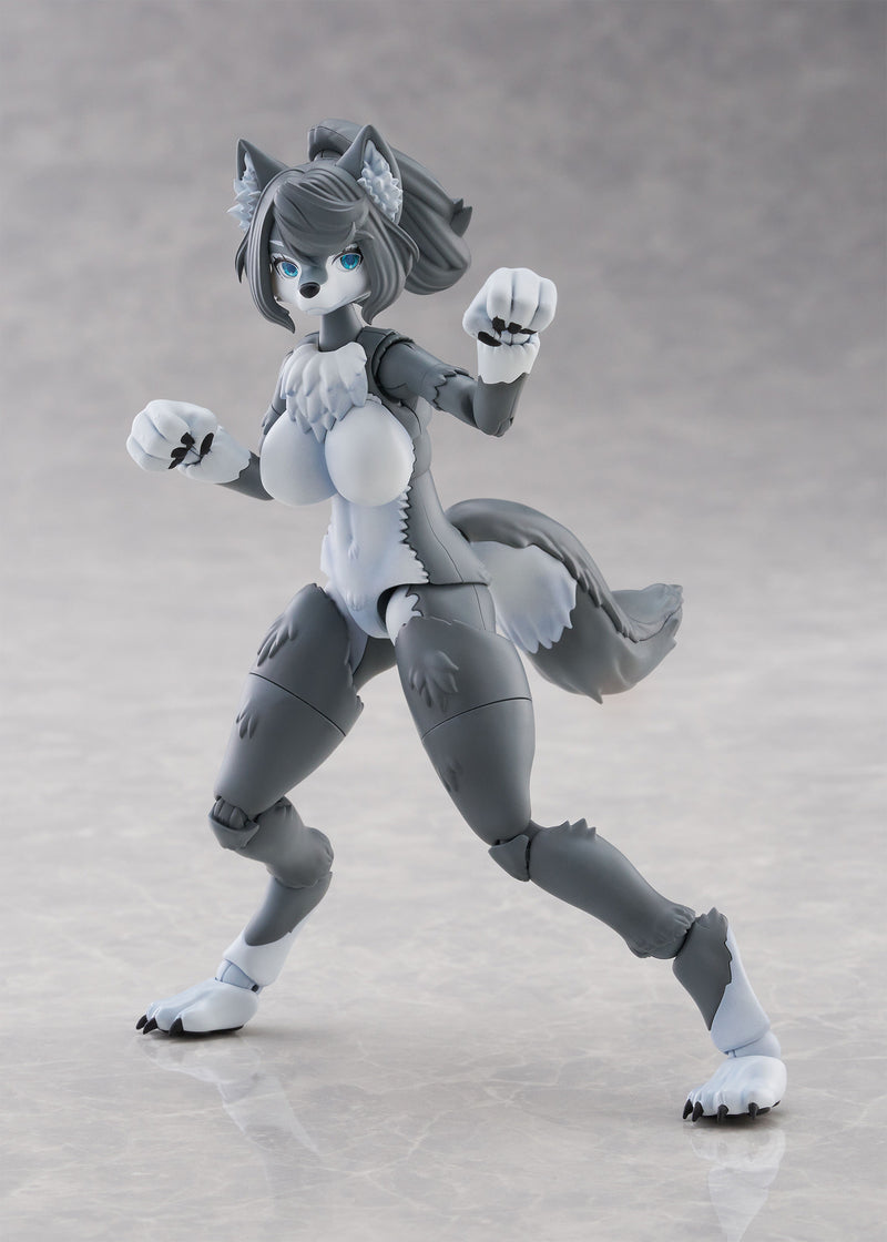 Aoshima Kemopla Gray Wolf KP-03R Model Kit JAPAN OFFICIAL