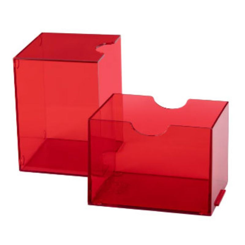 ARCANE TINMEN AT-19003 Clear Red Boxes Strong Box JAPAN OFFICIAL