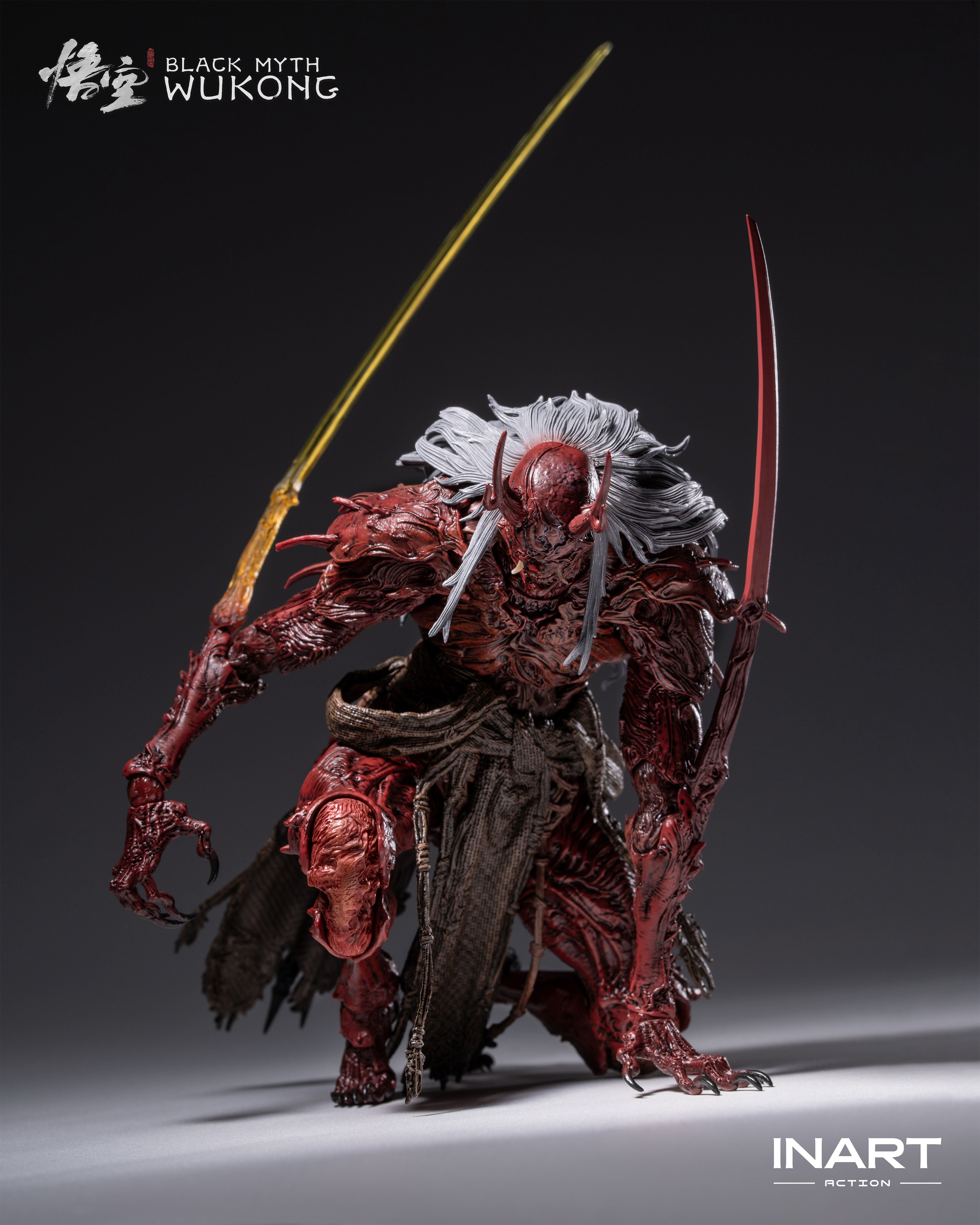 INART Black Myth Wukong Yaksha King 1/12 Action Figure JAPAN