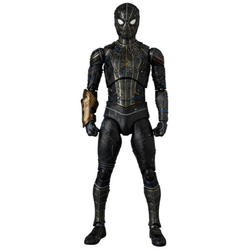 Medicom Toy MAFEX No.308 Spider Man Black & Gold Suit Action Figure JAPAN