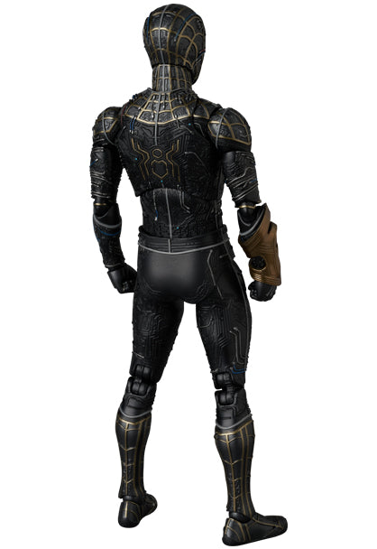 Medicom Toy MAFEX No.308 Spider Man Black & Gold Suit Action Figure JAPAN