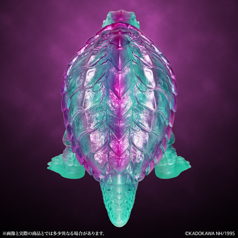 CCP Middle Size Series Gamera Vol.12 Gamera 1995 Retro Green Clear Ver. Figure