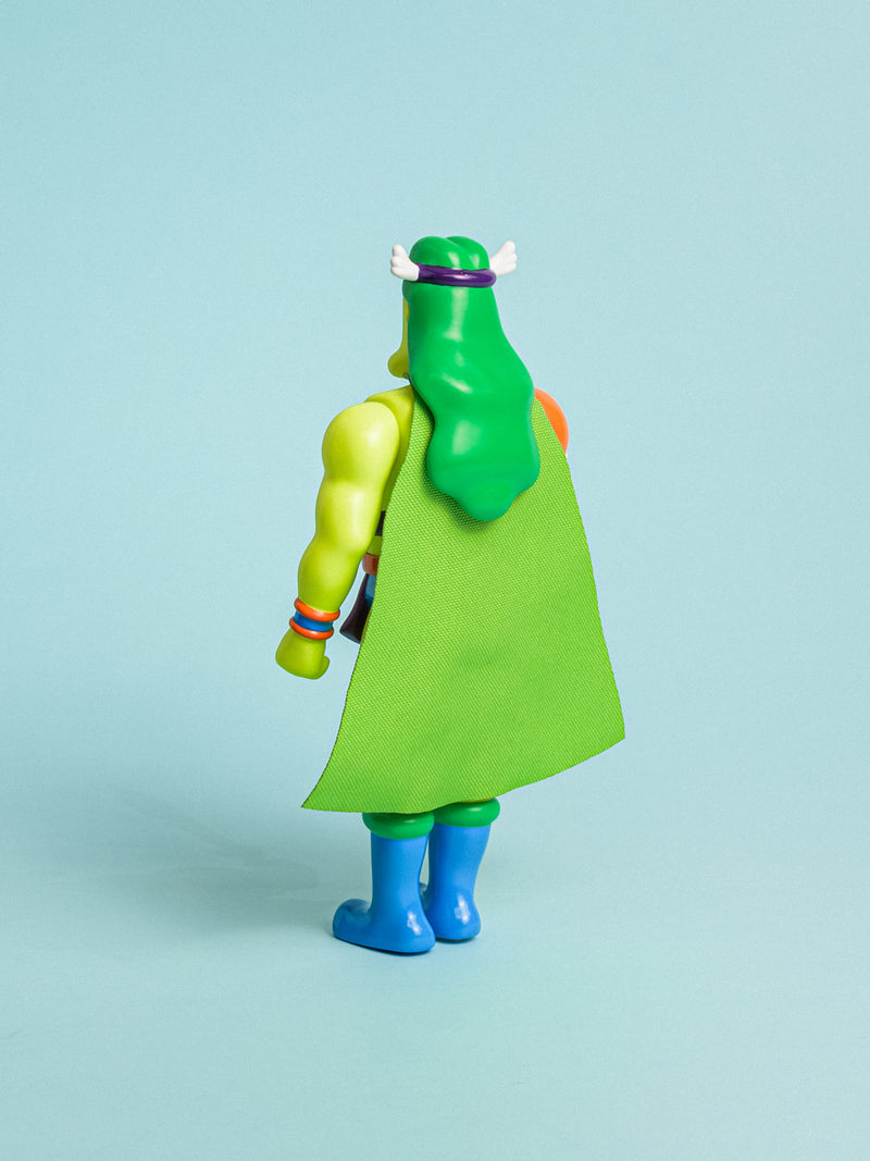 Kenelephant Warrior NeonLime Action Figure JAPAN OFFICIAL
