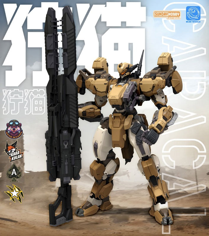 MJZ STUDIO Blue Whale REA-03D Caracal Model Kit JAPAN OFFICIAL