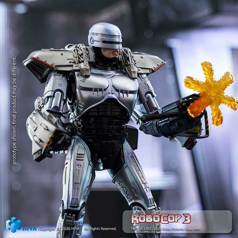Hiya Toys RoboCop 3 Robocop 1/12 Action Figure JAPAN OFFICIAL