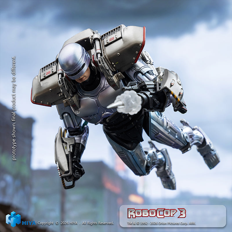 Hiya Toys RoboCop 3 Robocop 1/12 Action Figure JAPAN OFFICIAL