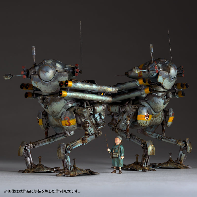 Kaiyodo ARTPLA Maschinen Krieger GANS & Eddie Amsel 1/35 Model Kit JAPAN