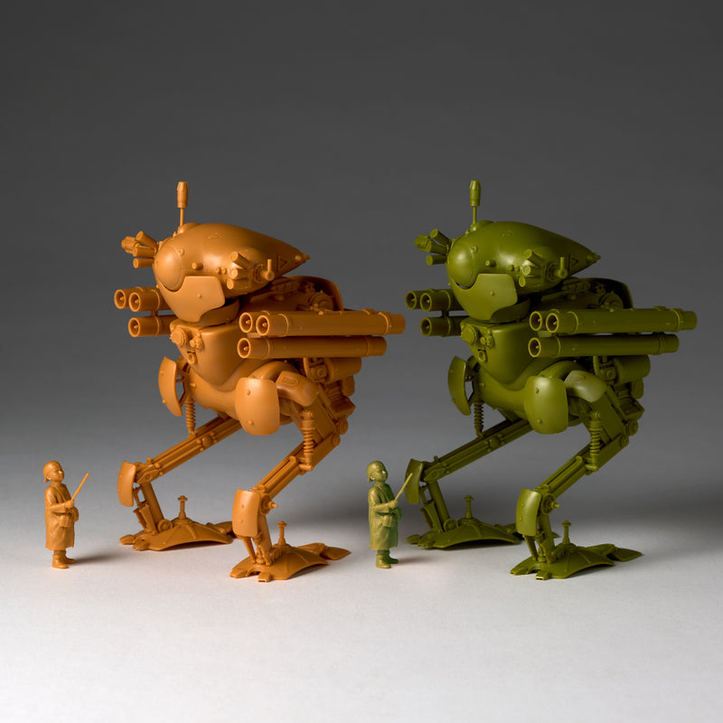 Kaiyodo ARTPLA Maschinen Krieger GANS & Eddie Amsel 1/35 Model Kit JAPAN