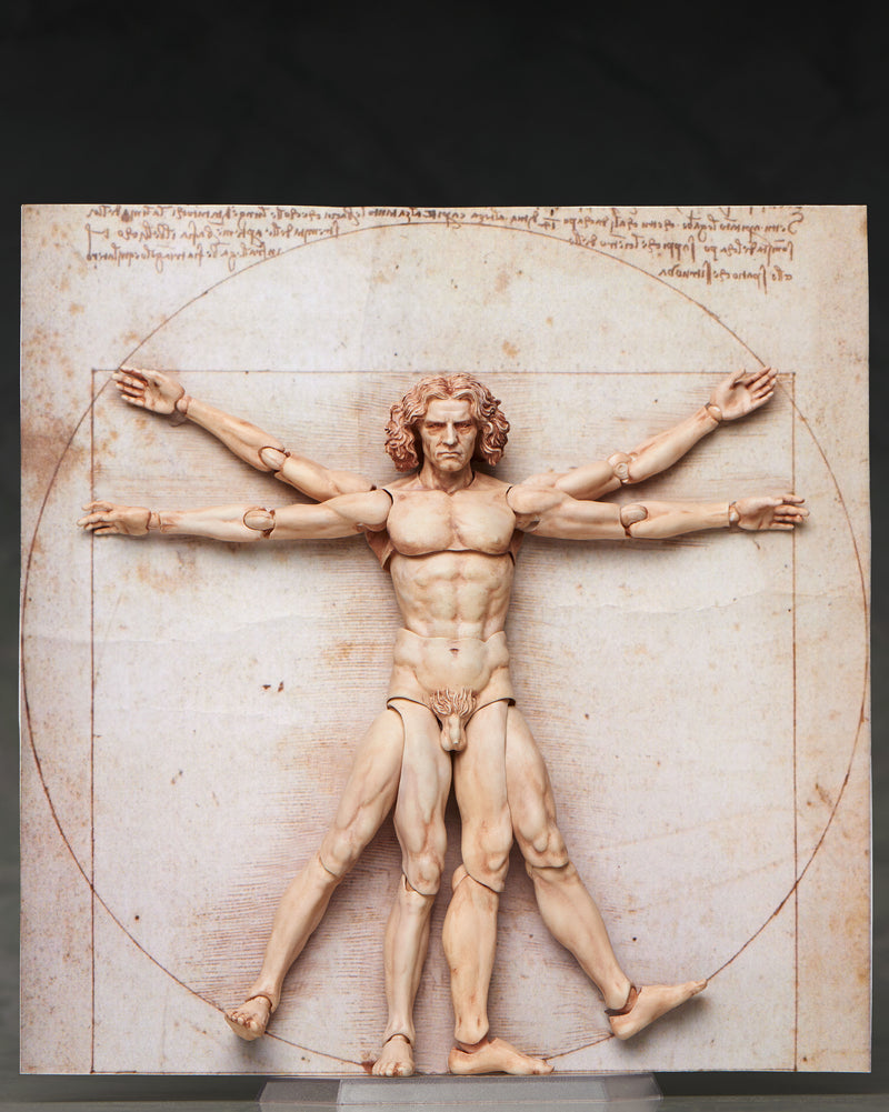 FREEing figma The Table Museum Vitruvian Man Action Figure JAPAN OFFICIAL