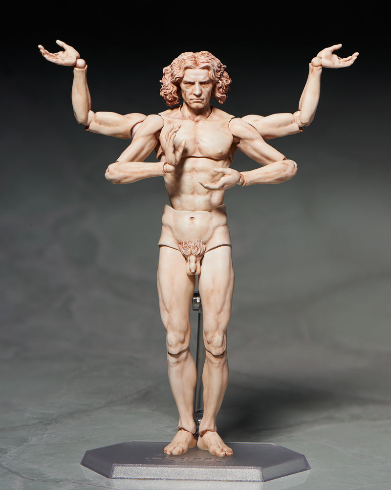 FREEing figma The Table Museum Vitruvian Man Action Figure JAPAN OFFICIAL