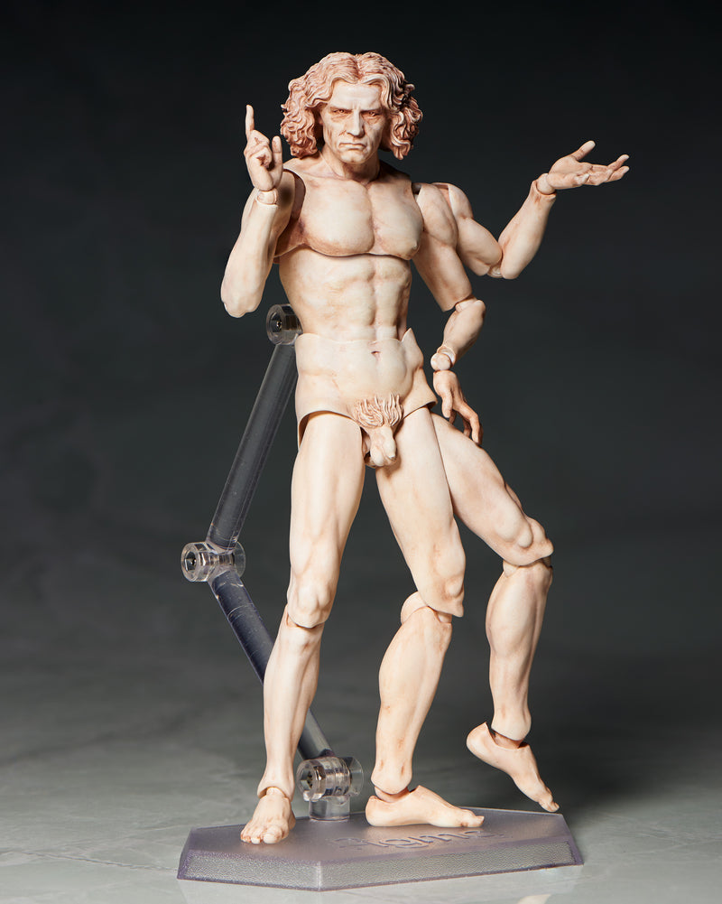 FREEing figma The Table Museum Vitruvian Man Action Figure JAPAN OFFICIAL