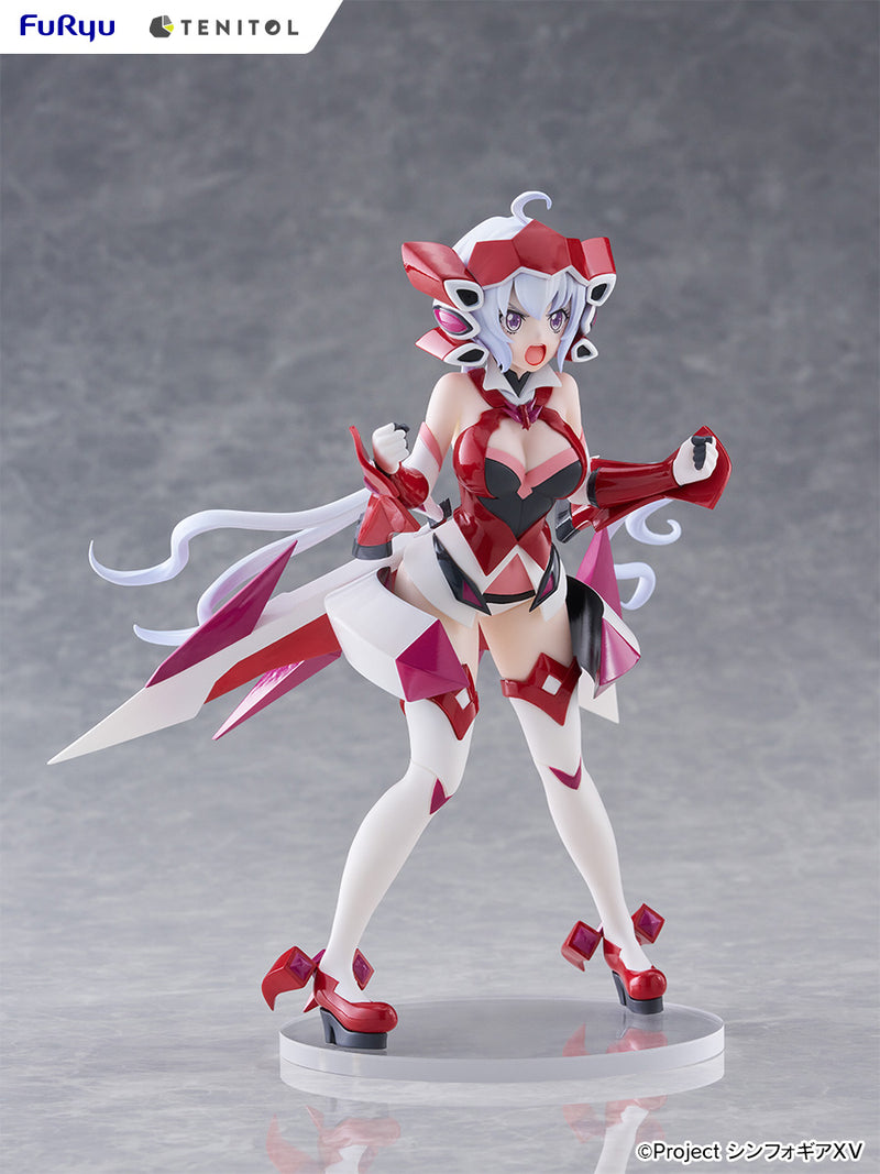 FuRyu TENITOL Senki Zesshou Symphogear XV Chris Yukine Figure JAPAN OFFICIAL