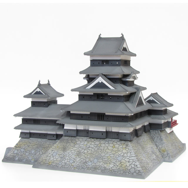 Plum Castle Collection National Treasure Matsumoto Castle 1/200 Model Kit JAPAN