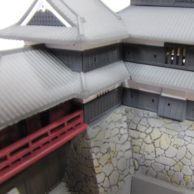 Plum Castle Collection National Treasure Matsumoto Castle 1/200 Model Kit JAPAN