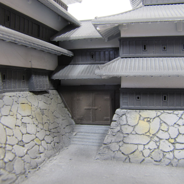 Plum Castle Collection National Treasure Matsumoto Castle 1/200 Model Kit JAPAN
