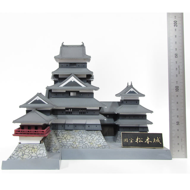 Plum Castle Collection National Treasure Matsumoto Castle 1/200 Model Kit JAPAN