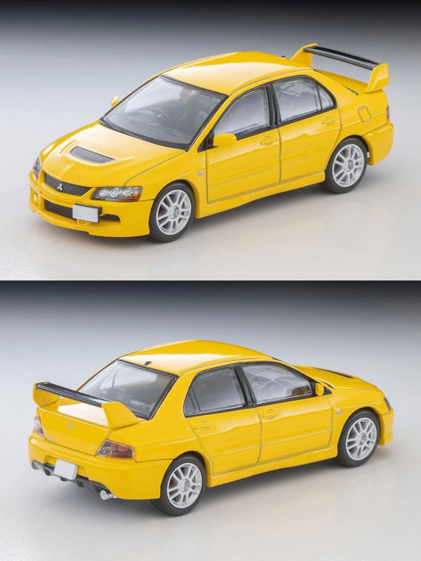 Tomica Limited Vintage NEO LV-N376a Lancer Evolution IX GSR Yellow 2005 1/64