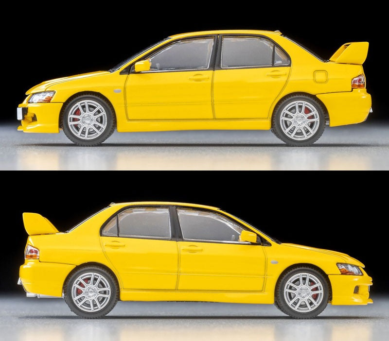 Tomica Limited Vintage NEO LV-N376a Lancer Evolution IX GSR Yellow 2005 1/64