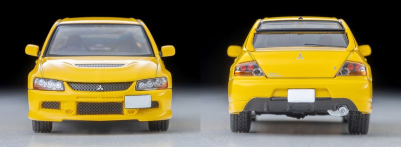 Tomica Limited Vintage NEO LV-N376a Lancer Evolution IX GSR Yellow 2005 1/64