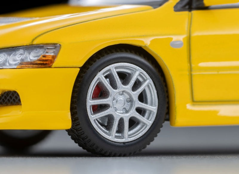 Tomica Limited Vintage NEO LV-N376a Lancer Evolution IX GSR Yellow 2005 1/64
