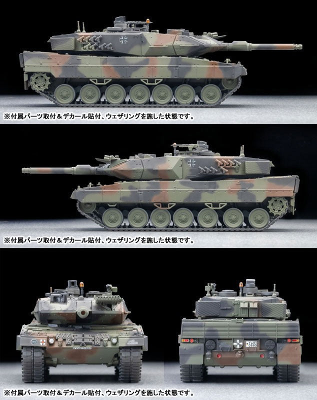 Tomytec ARSENIA64 AS005 Leopard 2A5 1/64 Model Kit JAPAN OFFICIAL