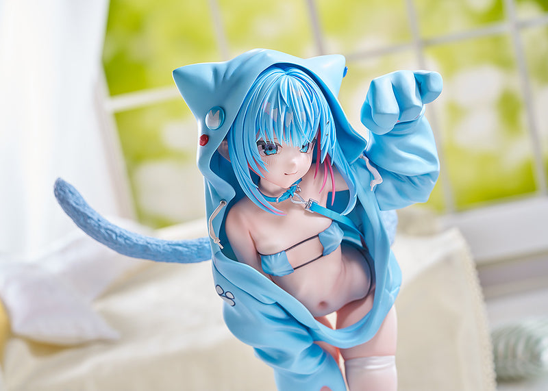 virtual illustrator Kanzarin kanzarin Chan Cat Eared Hoodie Ver. 1/6 Figure