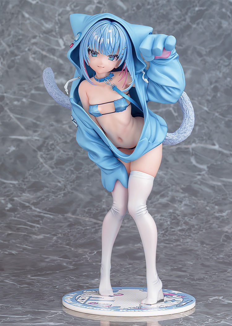 virtual illustrator Kanzarin kanzarin Chan Cat Eared Hoodie Ver. 1/6 Figure