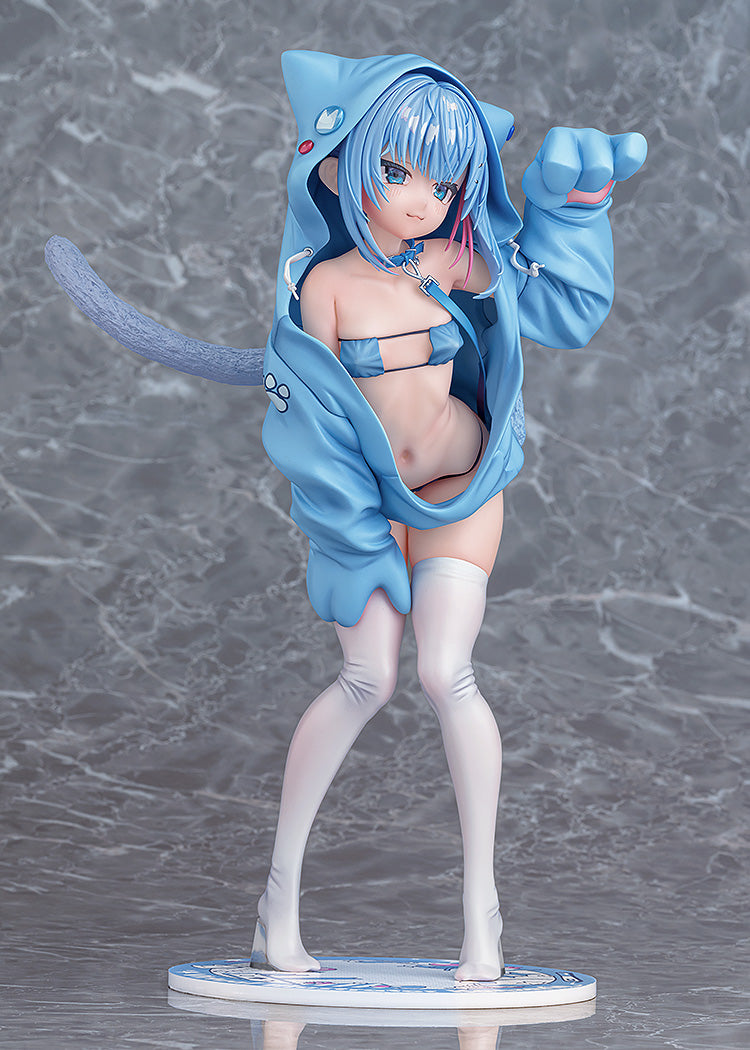 virtual illustrator Kanzarin kanzarin Chan Cat Eared Hoodie Ver. 1/6 Figure