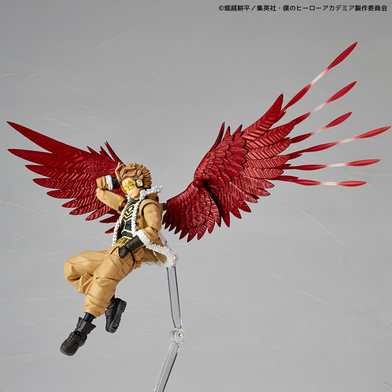 Kaiyodo Revoltech Amazing Yamaguchi My Hero Academia Hawks Action Figure JAPAN