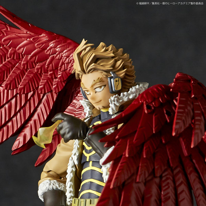 Kaiyodo Revoltech Amazing Yamaguchi My Hero Academia Hawks Action Figure JAPAN