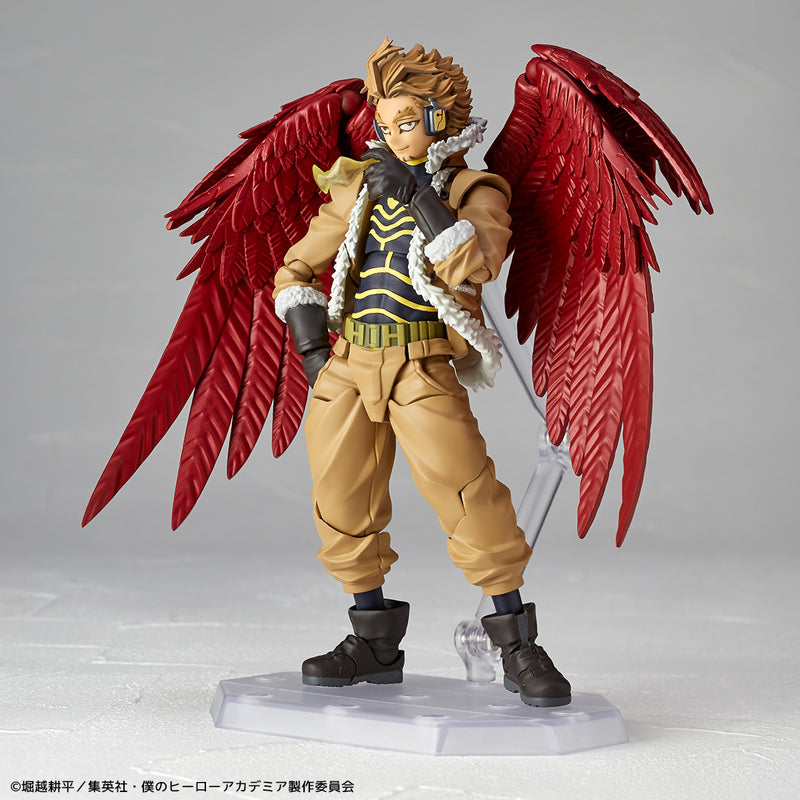 Kaiyodo Revoltech Amazing Yamaguchi My Hero Academia Hawks Action Figure JAPAN
