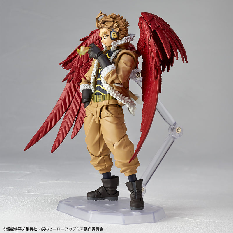 Kaiyodo Revoltech Amazing Yamaguchi My Hero Academia Hawks Action Figure JAPAN