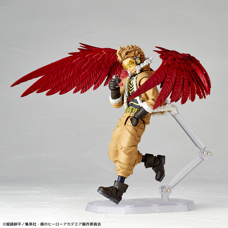 Kaiyodo Revoltech Amazing Yamaguchi My Hero Academia Hawks Action Figure JAPAN