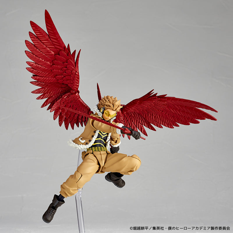 Kaiyodo Revoltech Amazing Yamaguchi My Hero Academia Hawks Action Figure JAPAN
