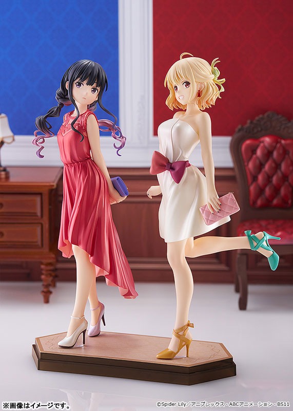 POP UP PARADE Lycoris Recoil Chisato & Inoue After Party! Ver. L Size Figure